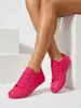Rosa Sneaker mit runder Kappe und flacher Sohle, Größe 35 Produktbild-Vorschau 2