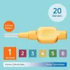 20-Pack TePe Interdentalbürsten Extra Soft Orange, Produktbild-Vorschau 3