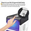 Bac à litière avec lumière UV Grande litière avec bac Voir les images du produit 5