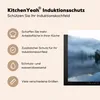 KitchenYeah© Herdabdeckplatte Spiegelung von Nebel, Bäumen Produktbild-Vorschau 6
