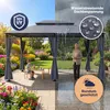 CASARIA® Pavillon Topas 3x4m Metall Wasserabweisend Produktbild-Vorschau 5