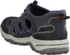 Rieker Slipper gelocht gefloch. modisch in blau, Gr. 45 Voir les images du produit 27