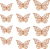 Oblique Unique 3D Schmetterlinge 12er Set glänzend für die Produktbild-Vorschau 1