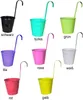 6 Stück Hängetöpfe Blumentopf 14 cm viele Farben Produktbild-Vorschau 2