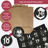 Adventskalender zum befüllen - 24 XL Kraftpapiertüten mit Produktbild-Vorschau 2