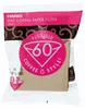 Hario V60 Größe 01 - 100 Kaffeefilter braun Misarashi Produktbild-Vorschau 1