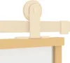 vidaXL Porta scorrevole Golden 90x205 cm Vetro e alluminio Anteprima dell’immagine prodotto 6