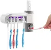 UV sterilizátor zubních kartáčků s držákem a dávkovačem Náhled obrázku produktu 16