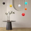 Dekorative Edelstahlkugel 63 mm, glänzend schwarz, poliert, rostfrei Productafbeelding-voorbeeld