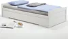 Ausziehbett LORENA Bett in weiss lackiert 90 x 200 cm Produktbild-Vorschau 1