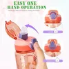 Trinkflasche Kinder, 600ml Kindertrinkflasche mit Produktbild-Vorschau 3