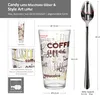 6x Candy Latte Macchiato Gläser 300ml + 6x Style Art Löffel Produktbild-Vorschau 6