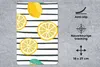 MuchoWow® Mauspad Mousepad Sommer - Zitronen - Pastell Produktbild-Vorschau 2