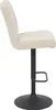 Hela Tische, 2er Set Barhocker LENI - Bezug Cord Creme Produktbild-Vorschau 4