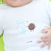 Mr. & Mrs. Panda  T-Shirt Milch Keks 0. - 6. Monat - Weiß - Produktbild-Vorschau 4