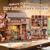 Puzzle 3D, Petite maison Sakura, boutique de kimonos, Voir les images du produit 10