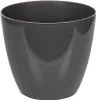 Ella Gloss dekorativer Blumentopf, anthrazit, Durchmesser Produktbild-Vorschau 1