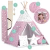 Nukido 740023 Kindertent met lichtjes - roze met sterren Productafbeelding-voorbeeld 24