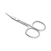 A pair of stainless steel cuticle scissors is shown against a white background. Náhled obrázku produktu