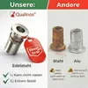 Qualinos Nietmutter M8 V2A Edelstahl (20 Stück) – Produktbild-Vorschau 4