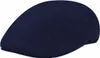Casquette Kangol Flat Cap 504 en pure laine, bleue, taille Voir les images du produit 5