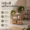Mica Decorations Jeff Regal Dunkelbraun100% - Bücherregal Produktbild-Vorschau 2