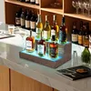 Scaffale sospeso in acrilico per vino, con illuminazione Anteprima dell’immagine prodotto 3