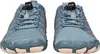 A pair of blue athletic shoes shown from the front. Podgląd zdjęcia produktu