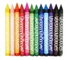 A row of colorful crayons with the brand name 'bambino' printed on them. Anteprima dell’immagine prodotto