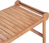 vidaXL Couchtisch 100x50x45 cm Massivholz Teak Produktbild-Vorschau 5