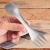 2 w 1 – łyżka-widelec „Spork” z tytanu – na piknik, w Podgląd zdjęcia produktu 4