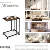 tectake® Beistelltisch Luton 48x35x70cm Produktbild-Vorschau 7