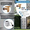 4rain QUADRO wandtank complete-set 170 L betongrijs incl. Productafbeelding-voorbeeld 4