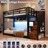 Letto a castello Merax, 90 x 200 cm, con luci LED, 3 Anteprima dell’immagine prodotto 6