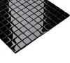 mosaico nero, mosaico in vetro nero, mosaico nero per Anteprima dell’immagine prodotto 5