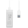 Macally U3GBA, Kabelgebunden, USB, Ethernet, Grau Produktbild-Vorschau 3