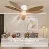 HOMCOM Deckenventilator mit Beleuchtung und Fernbedienung Produktbild-Vorschau 5