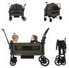 Cabino Bollerwagen Waggie Grün – faltbarer Handwagen für 2 Produktbild-Vorschau 1