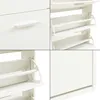Skriňa na topánky "Sykkylven" s 5 chlopňami 169 x 60 x 24 Náhľad obrázku produktu 7