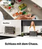 sada 12 třípatrových kovových stojanů na koření s 12 dózami Náhled obrázku produktu 5