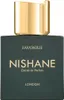 A bottle of Nishane Favonius Extrait de Parfum with a gold cap, set against a white background. Voir les images du produit