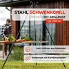 Otočný gril 180 cm - Nerezový gril 50 cm Náhled obrázku produktu 2