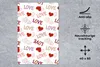 MuchoWow® Mauspad Mousepad Liebe - Herz - Muster 40x60 cm - Produktbild-Vorschau 2