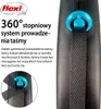 Flexi Automatische Leine Black Design M 5 m  Blau Produktbild-Vorschau 3
