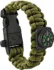 Armband SURVIVAL mit Zubehör - grün Produktbild-Vorschau 1