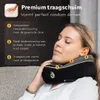 TRAVARA TRAVARA Nackenkissen - Reisekissen - Für Flugzeug - Produktbild-Vorschau 2