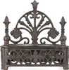 Mangeoire pour chien en fonte marron antique avec bol en Voir les images du produit 5