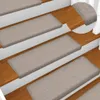 vidaXL Tappeto per scale 15 pezzi 65x21x4 cm Taupe - Anteprima dell’immagine prodotto 2