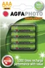 AgfaPhoto Batterijen 1x4 Akku NiMh Micro 1000 mAh, Dobíjecí Náhled obrázku produktu 1