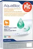 The image shows the packaging of PIC AQUABLOC post-operative plasters. Voir les images du produit